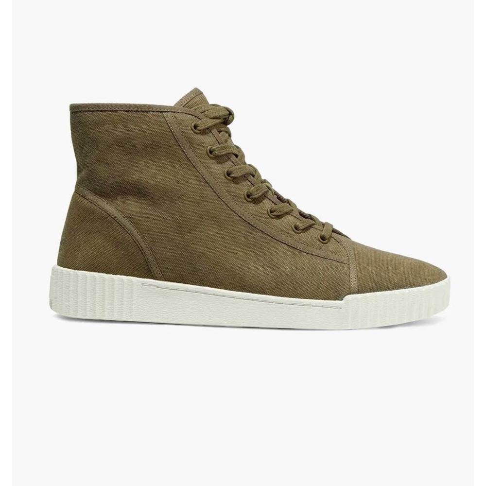 Mens VINCE. Wolfe canvas high-top sneakers sz 9